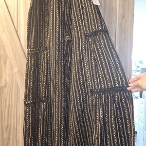 Striped Wide Leg Pants